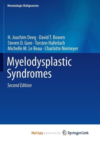 Myelodysplastic Syndromes