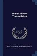 Manual of Pack Transportation