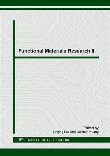 Functional Materials Research II