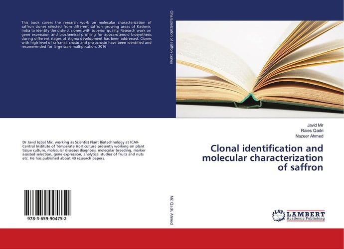 Clonal Identification and Molecular Characterization of Saffron