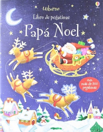 Papa Noel. Libro de pegatinas