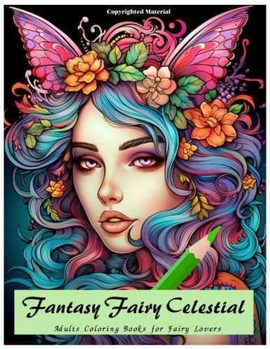 Fantasy Fairy Clestial: Fantasy Fairy Homes (Fantasy Fairy Coloring Book Series)