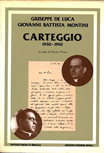 Carteggio, 1930-1962