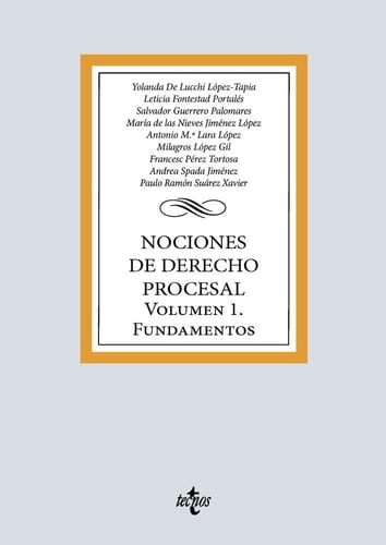 Nociones de Derecho Procesal: Volumen 1. Fundamentos