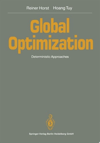 Global Optimization Deterministic Approaches