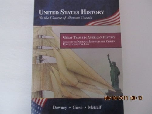 Great Trials in American History : United States History