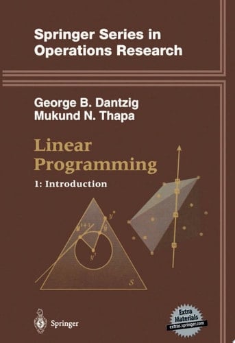 Linear Programming 1 Introduction