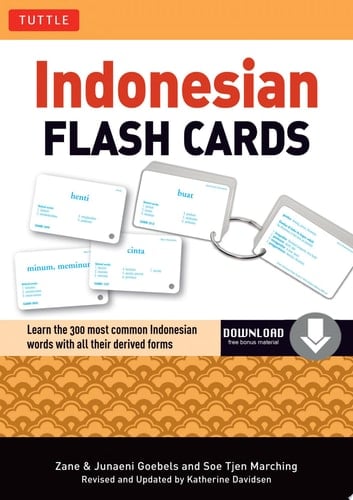 Indonesian Flash Cards