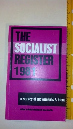 The Socialist Register 1981