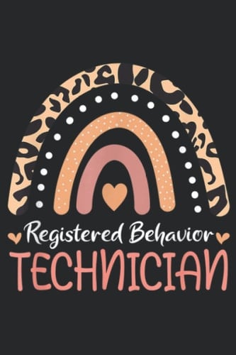 Registered Behavior Technician RBT Behavioral ABA Therapist: Plain Lined Journal Notebook, 120 Pages, Medium 6 x 9 Inches, Printed Cover