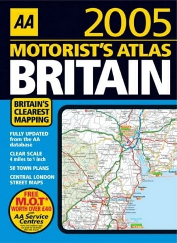 AA Motorist's Atlas Britain 2005
