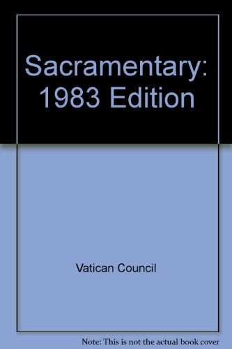 Sacramentary 1983 Edition