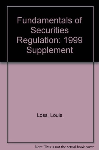 Fundamentals/Securities Regulated, 1999