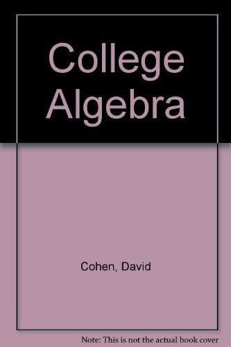 College Algebra