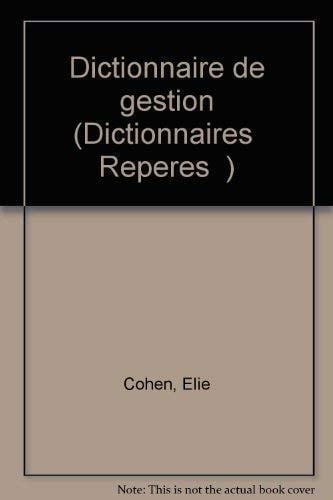 Dictionnaire de gestion