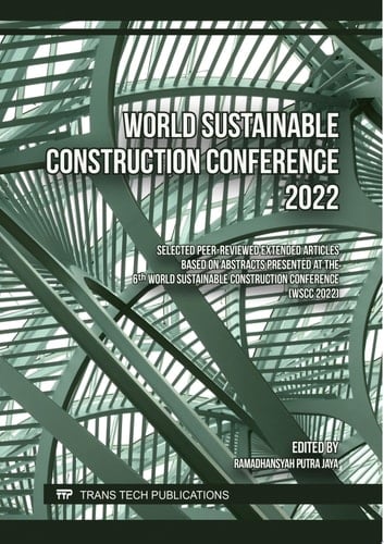 World Sustainable Construction Conference 2022