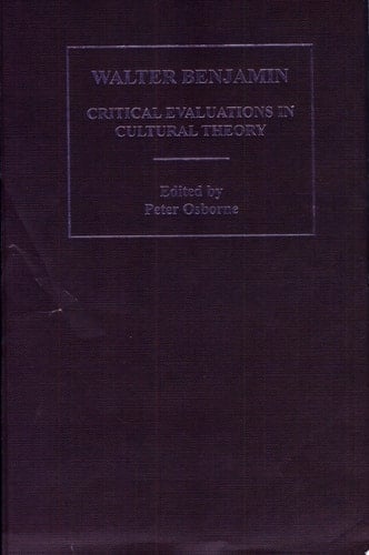Walter Benjamin: Philosophy