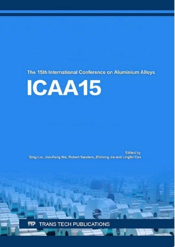 The 15th International Conference on Aluminium Alloys