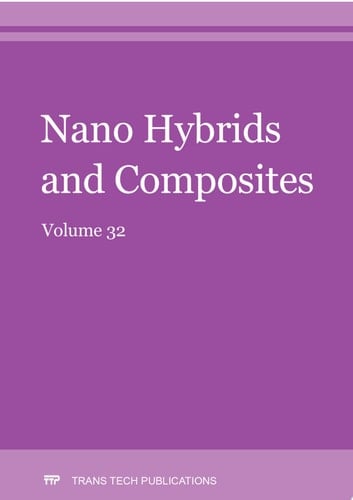 Nano Hybrids and Composites Vol. 32