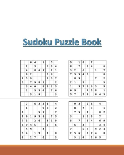 Sudoku Puzzle Book: sudoku puzzle book for adults 100 with solutions in books