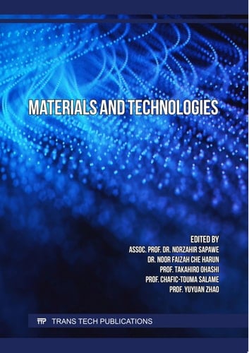 Materials and Technologies