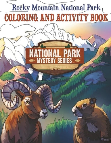 Rocky Mountain National Park Coloring & Activity Book (National Park Mystery Series)