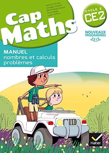 Cap maths CE2, cycle 2 manuel
