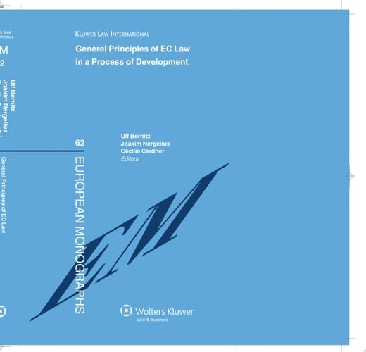 General Principles of EC Law in a Process of Development