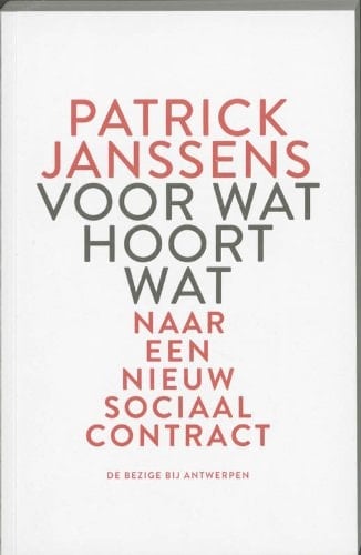 Voor wat hoort wat naar een nieuw sociaal contract