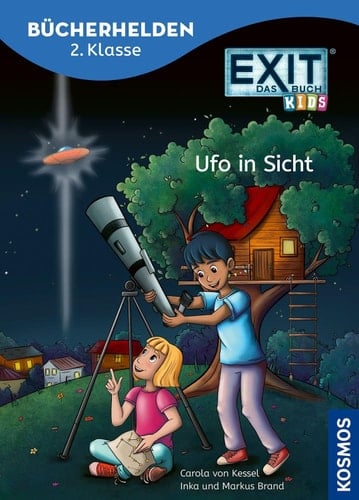 EXIT® - Das Buch, Bücherhelden 2. Klasse, Ufo in Sicht Erstleser Kinder ab 7 Jahre
