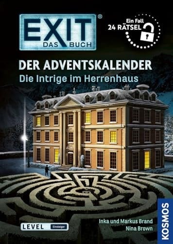 EXIT® - Das Buch: Der Adventskalender Die Intrige im Herrenhaus