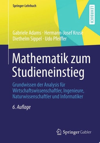 Mathematik zum Studieneinstieg
