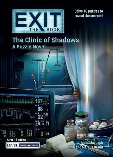 EXIT: the Book - the Clinic of Shadows A Puzzle Novel