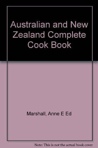 Australian and New Zealand Complete Book of Cookery