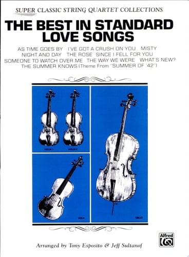 The Best in Standard Love Songs Full Score and Parts