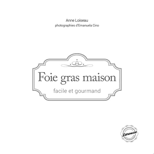 Foie gras maison