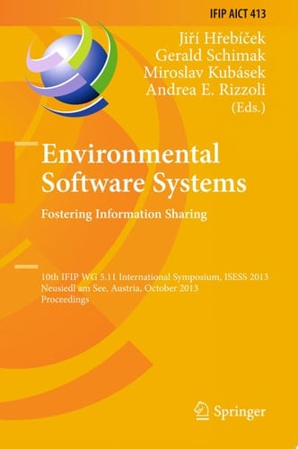 Environmental Software Systems. Fostering Information Sharing