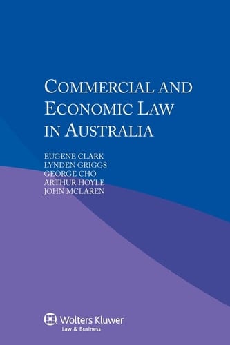 Commercial and Economic Law in Australia