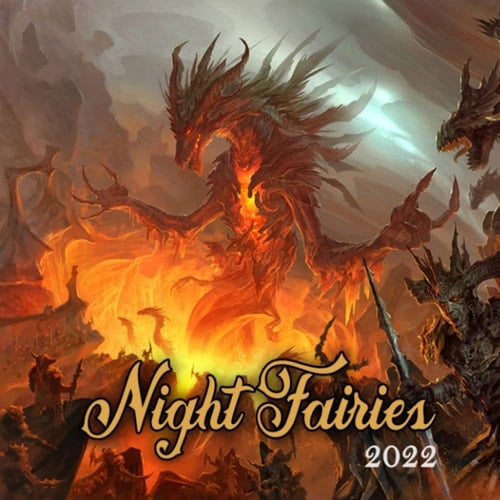 Night Fairies 2022 Calendar: Fantasy Phenomenal World Of Fairy by Paolo Barbieri Gift Idea / White Elephant / Secret Santa / Birthday Present 2022 Monthly Planner Supplies