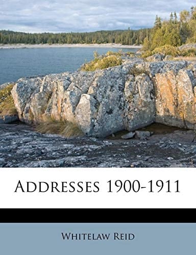 Addresses 1900-1911