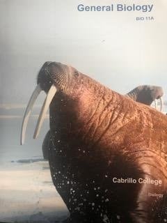 GENERAL BIOLOGY BIO 11A CABRILLO COLLEGE