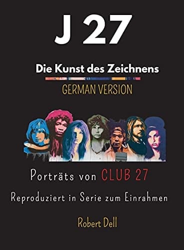 J 27 Portraits of CLUB 27 Reproduced in Series for Framing