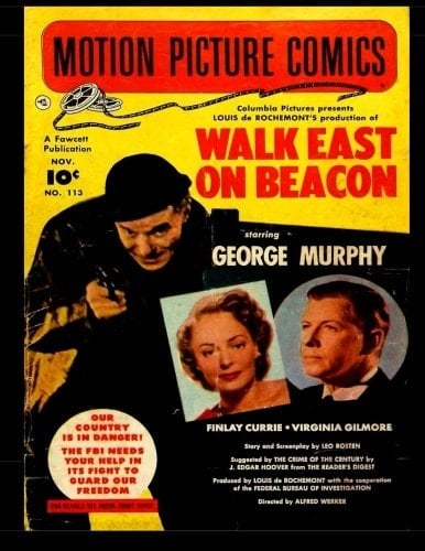 Motion Picture Comics #113 1952 Crime - Mystery Comic
