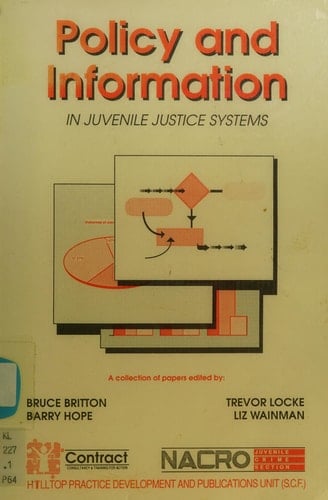 Policy and Information in Juvenile Justice Systems