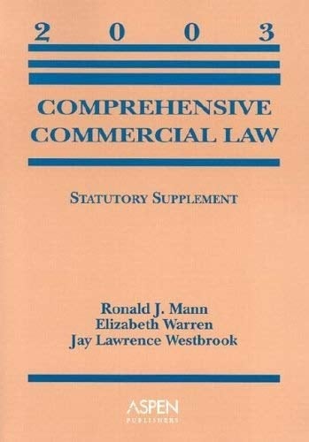 Comprehensive Commercial Law 2003