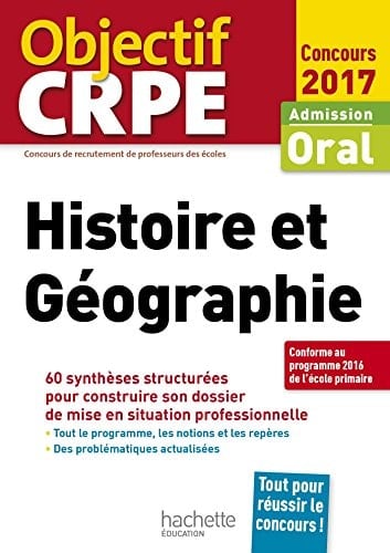 Histoire géographie Admission oral