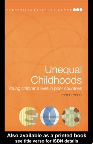 Unequal Childhoods Young Children's Lives in Poor Countries