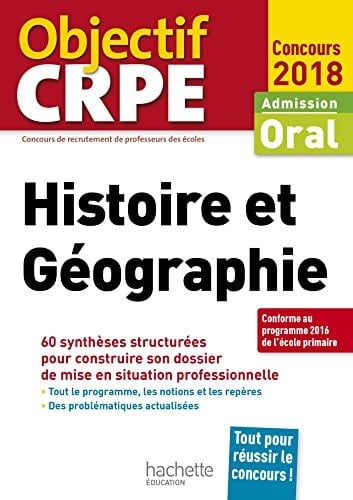Histoire géographie Admission oral