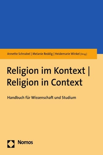 Religion im Kontext | Religion in Context Handbuch für Wissenschaft und Studium