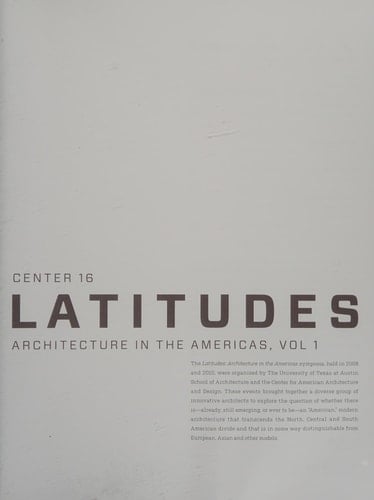 Latitudes Architecture in the Americas